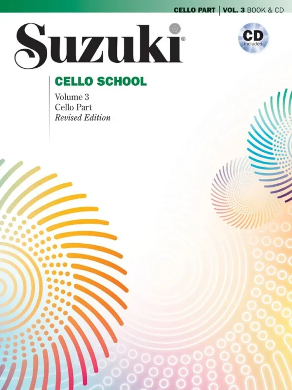 SUZUKI BOOK 3 W/ CD – CELLO