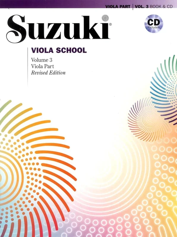SUZUKI BOOK 3 W/ CD – VIOLA