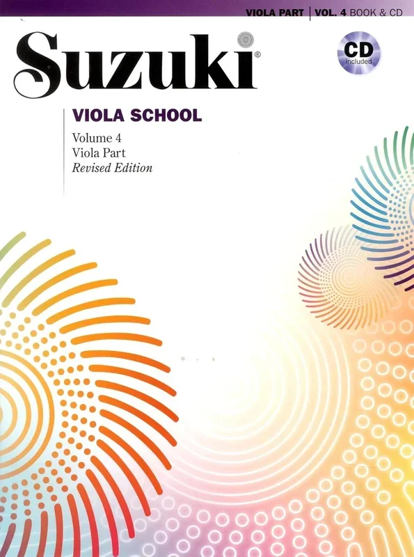 SUZUKI BOOK 4 W/ CD – VIOLA