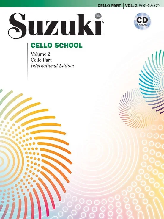 Suzuki Cello School – Volume 2 & CD