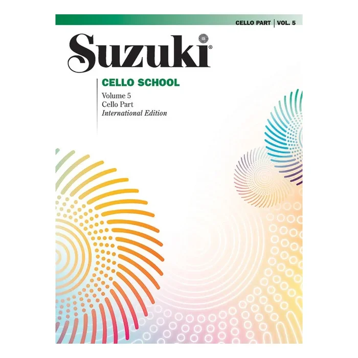 Suzuki Cello School Cello Part Volume 5 (Revised)