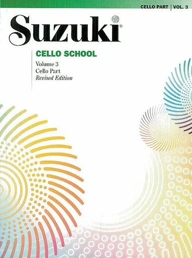 Suzuki: Cello School Vol. 3 – REVISED (cello)