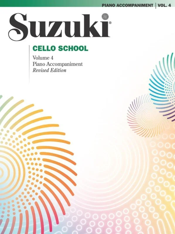 Suzuki Cello School Volume 4 Piano Accompaniment