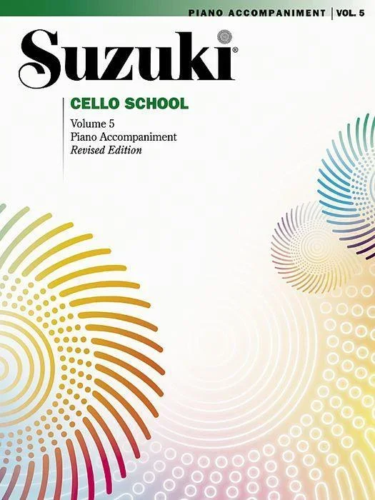 Suzuki Cello School Volume 5 Piano Accompaniment