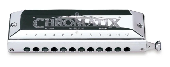Suzuki SCX-48-G Deluxe Chromatic Harmonica, G
