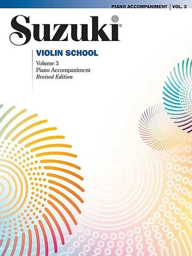 Suzuki: Violin School, Vol.3 – REVISED (piano accompaniment)