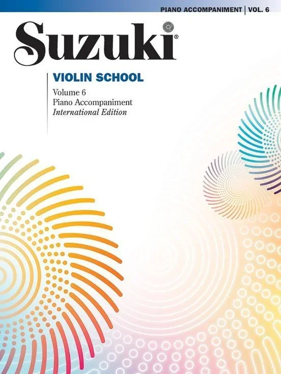 Suzuki Violin School Volume 6 Piano Accompaniment