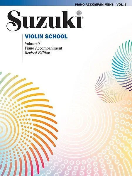 Suzuki Violin School Volume 7 Piano Accompaniment