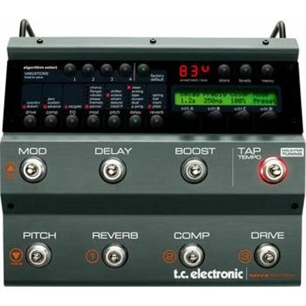 T.C. Electronic Nova System Guitar Multi Effects Pedal