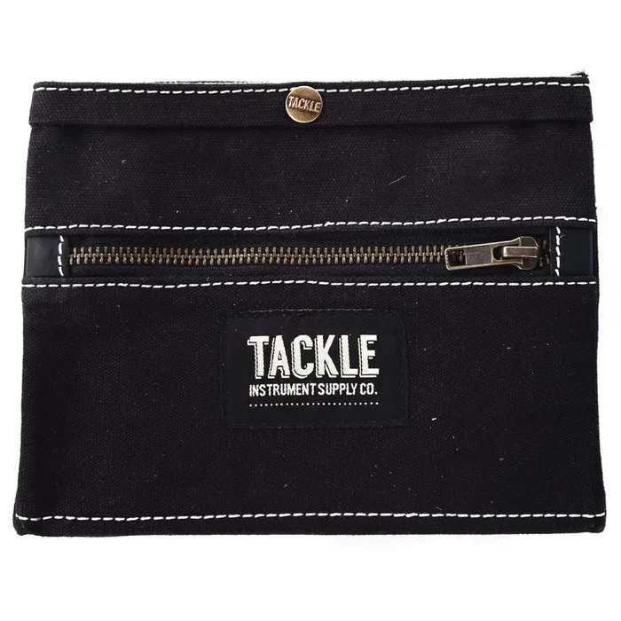 Tackle Waxed Canvas Gig Pouch Black