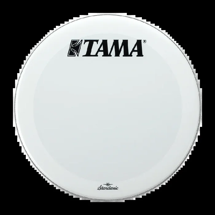 Tama Bass Drum Logo Head 24″ Smooth White w/Starclassic Logo