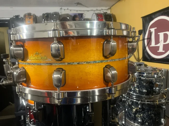 Tama G maple 6.5 by 14 snare drum made in Japan – excellent