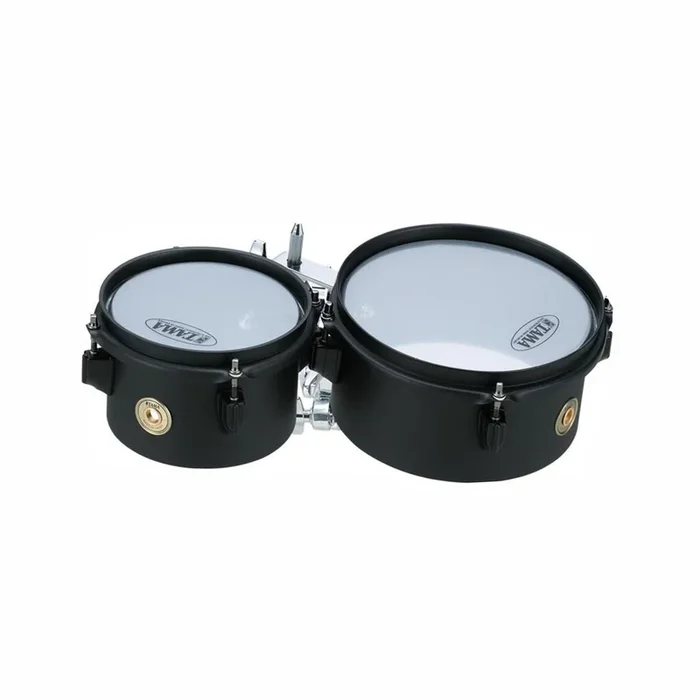 Tama Metalworks “Effect” Series 4×6 & 4×8 Mini-Tymp Matte Black w/Black Hardware