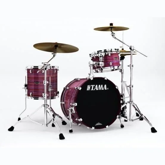 Tama Starclassic Walnut/Birch 3pc Drum Set w/20″BD Lacquer Phantasm Oyster