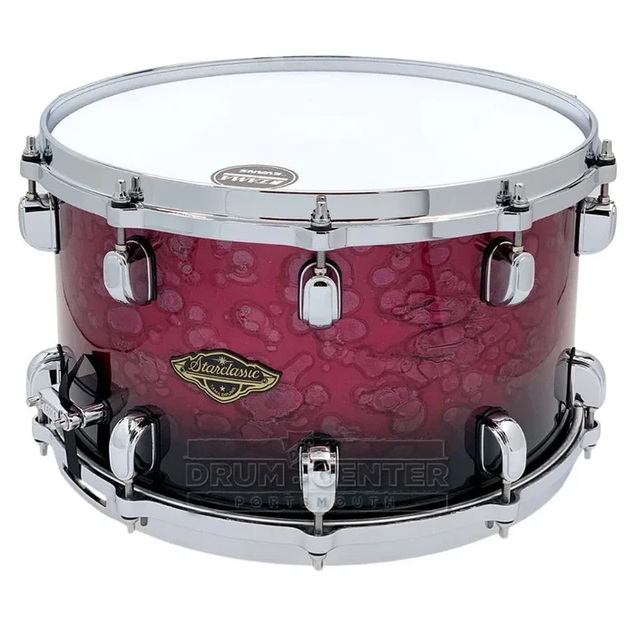 Tama Starclassic Walnut/Birch Snare Drum 14×8 Molten Dark Raspberry Fade