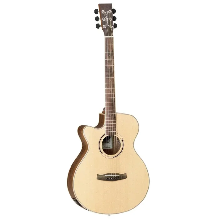 Tanglewood DBT SFCE BW LH Discovery Super Folk Electro Acoustic Guitar – Left Handed