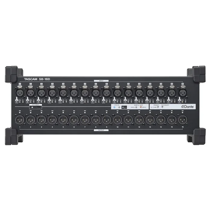 TASCAM SB-16D 16×16 Dante Audio Interface