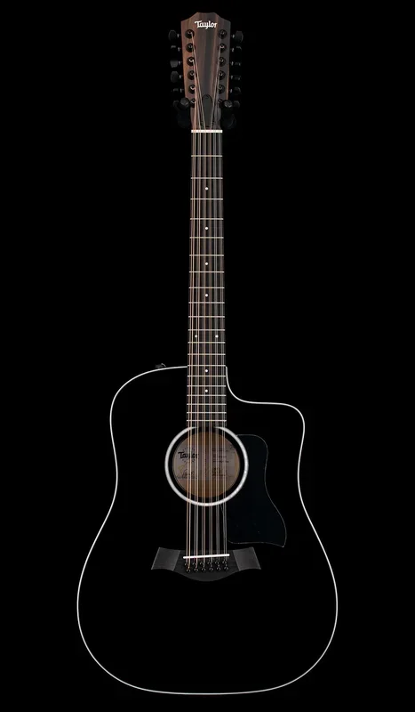 Taylor 250ce-BLK Plus #74423 (NAMM Demonstration Model)