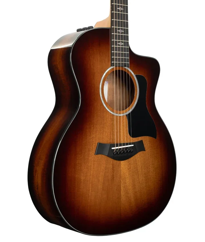Taylor Demo 224ce-K DLX Koa Grand Auditorium Acoustic-Electric Guitar – Shaded Edge Burst | Used