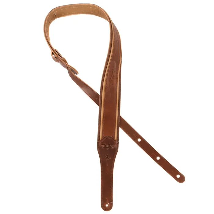 Taylor Spring Vine Strap Dark Brown/Butterscotch/Distressed Brown Leather 2.5