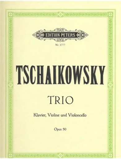 Tchaikovsky, P.I.: Trio in A minor, Op.50 (violin, cello, piano) PETERS