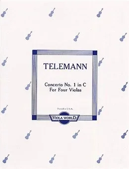 Telemann, G.P. (Arnold): Concerto No. 1 in D for 4 Violas