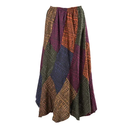 Thai Print Skirt