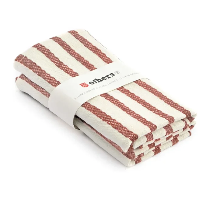 Thala Tea Towel Set – Terracotta