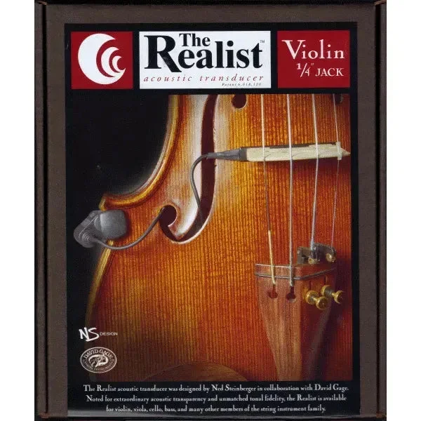 The Realist Copperhead pour violon avec jack 1/4″