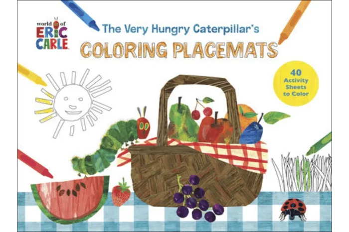 The Very Hungry Caterpillar’s Colouring Placemats