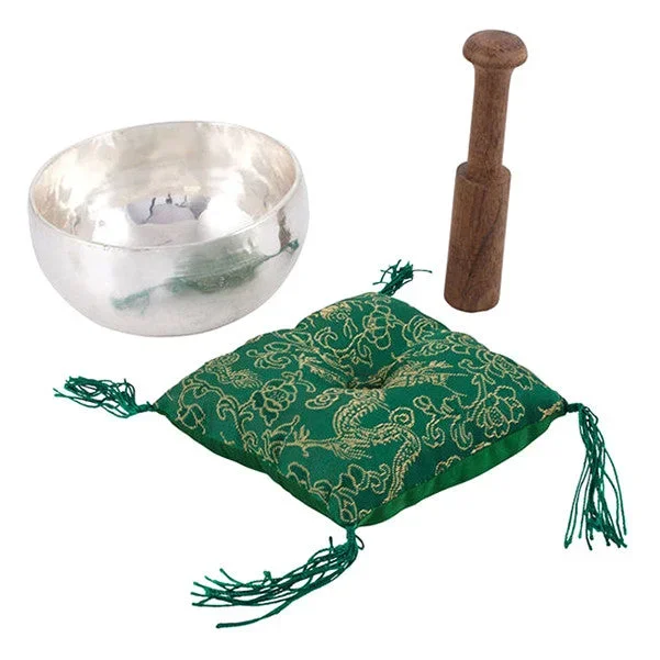Thomann 300g Singing Bowl – Silver Coated