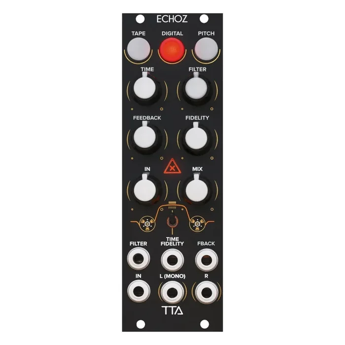 Tiptop Audio ECHOZ Delay Effects Module – Black Panel