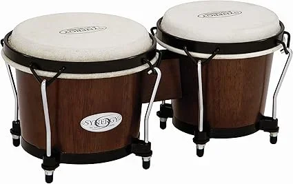Toca 2100TOB Synergy Wood Bongos – Tobacco
