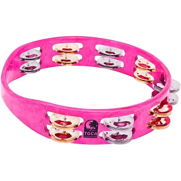 Toca Colorsound Tambourine 10 in. Pink – TCT10-PK