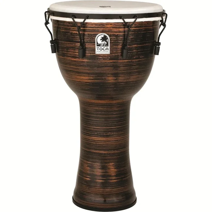 Toca Freestyle II Mechanically-Tuned Djembe 14″ w/Bag