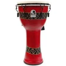 Toca Freestyle Mechanically Tuned Djembe 10″ Bali Red