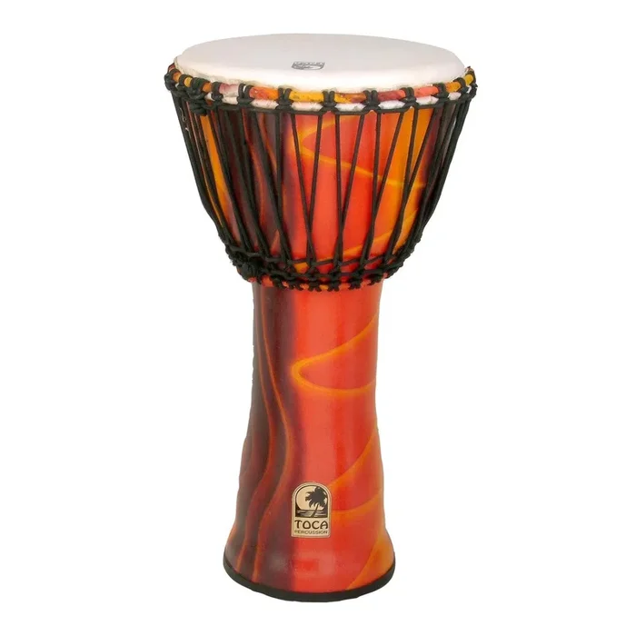Toca Freestyle Rope Tuned 12” Djembe Fiesta