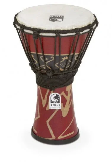 Toca SFDJ-7RP Freestyle Rope Tuned 7″ Djembe