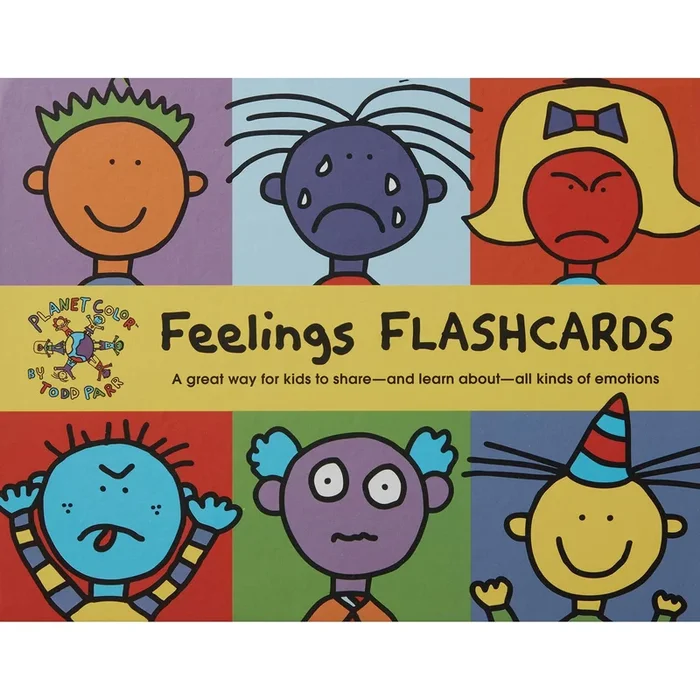 todd parr feelings flash cards