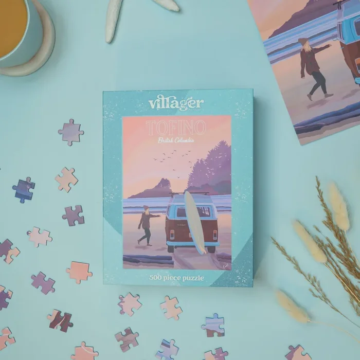 Tofino surf puzzle 500 pcs