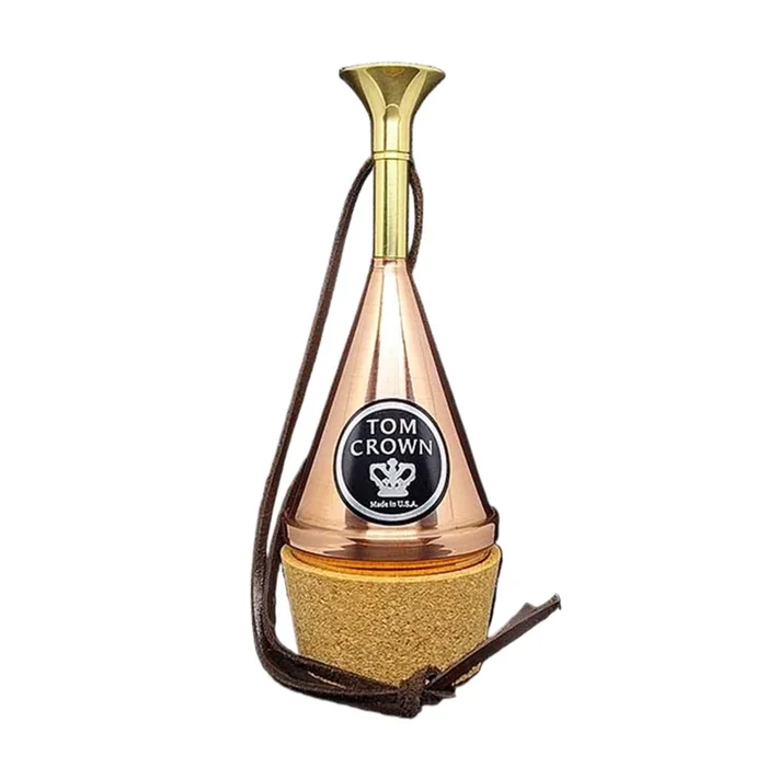 Tom Crown French Horn Stopping Mute – Copper Body & Brass End w/Cork