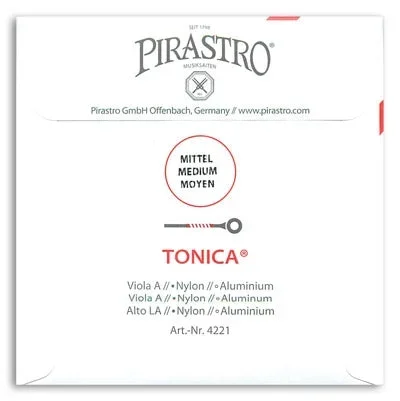 Tonica Viola A String – 4/4 – Medium Gauge – Ball End (Synthetic/Aluminum)
