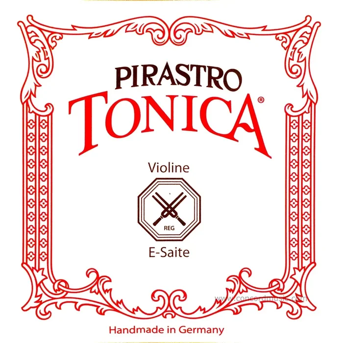 Tonica Violin String Set E-steel, silver D