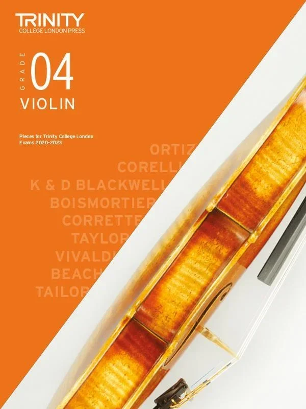 Trinity College London Violin 2020-23 Grade 4 Score & Part