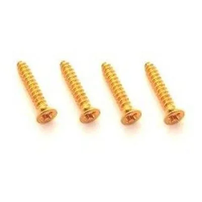 TV Jones EM2 Ring Screws (4 Pack) Gold