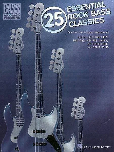 Twenty-Five Essential Rock Bass Classics