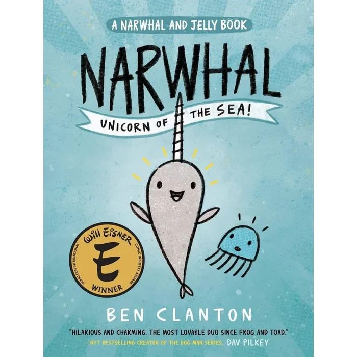 unicorn of the sea – a narwhal and jelly book #1