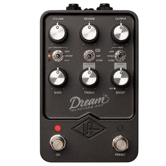 Universal Audio UAFX Dream ’65 Reverb Amplifier Emulation pedal with Bluetooth