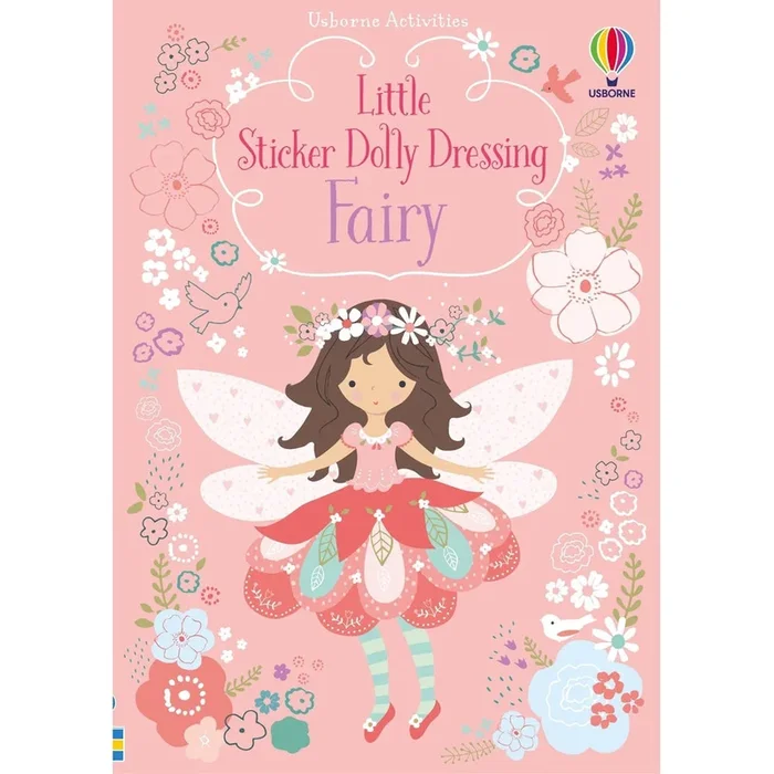 Usborne sticker book little dolly dressing fairy