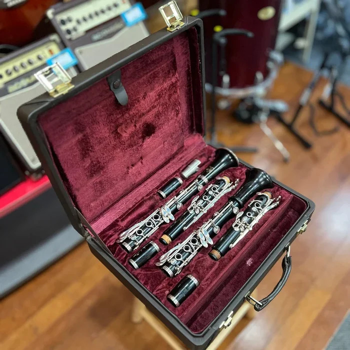 USED Buffet Crampon R13 Double Set, Bb and A, Silver Keys – SUPERB